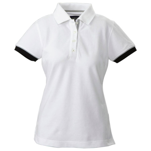 Gwydir Womens Cotton Polos White